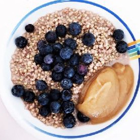 Rezept für einen gesunden Buchweizen-Milchreis